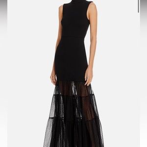 Staud Daffodil Black formal gown